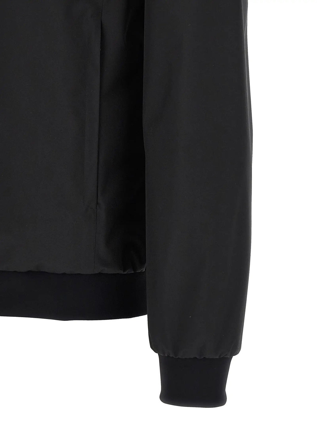 Herno Black Polyester Bomber