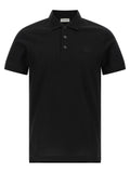 Polo en coton noir Burberry