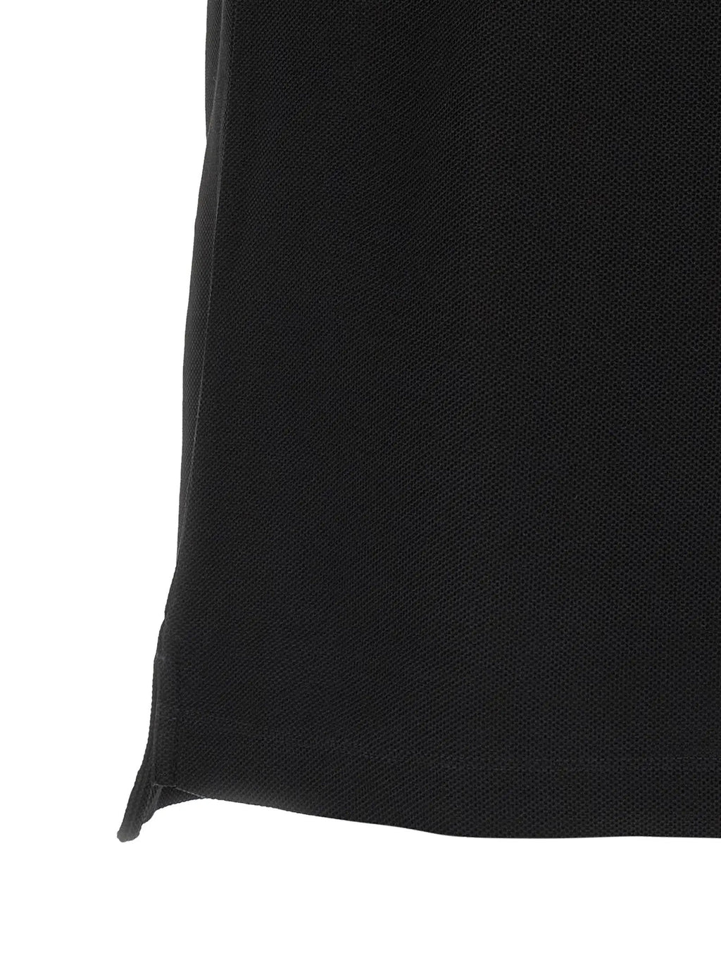 Polo en coton noir Burberry