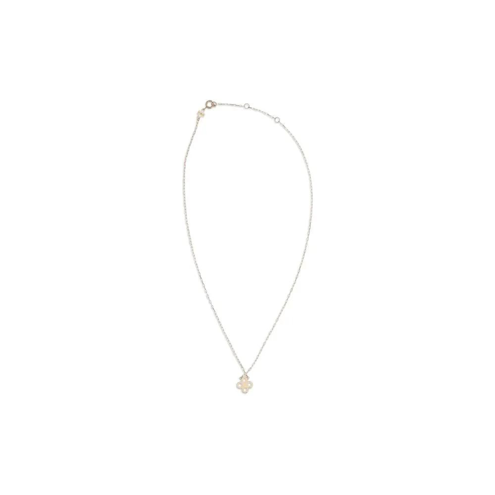 Tory Burch Gold Brass Necklace