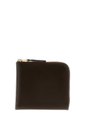 Comme Des Garçons Brown Cowhide Cardholder