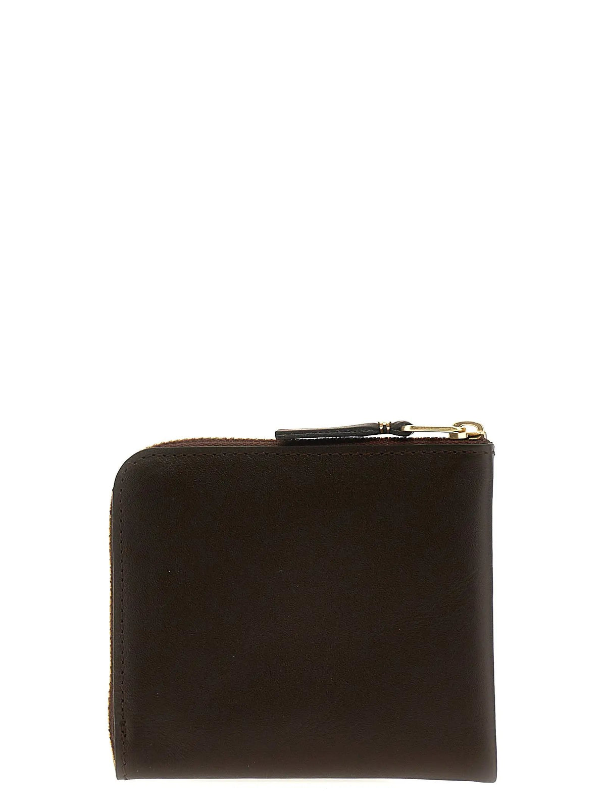 Comme Des Garçons Brown Cowhide Cardholder