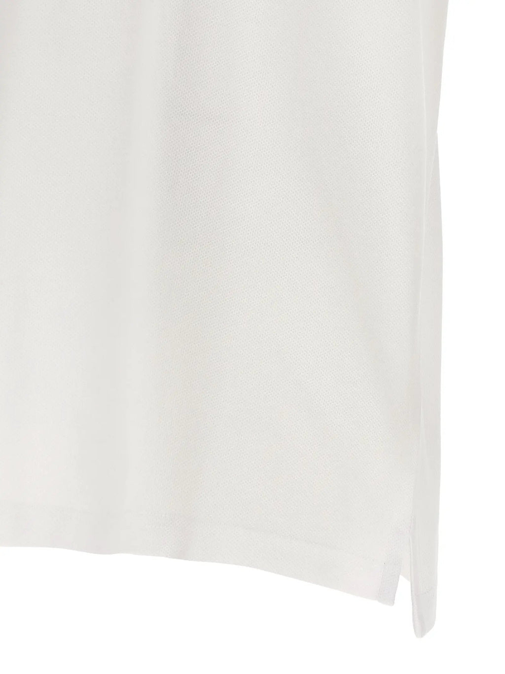 Burberry Burberry White Cotton Polo Shirt