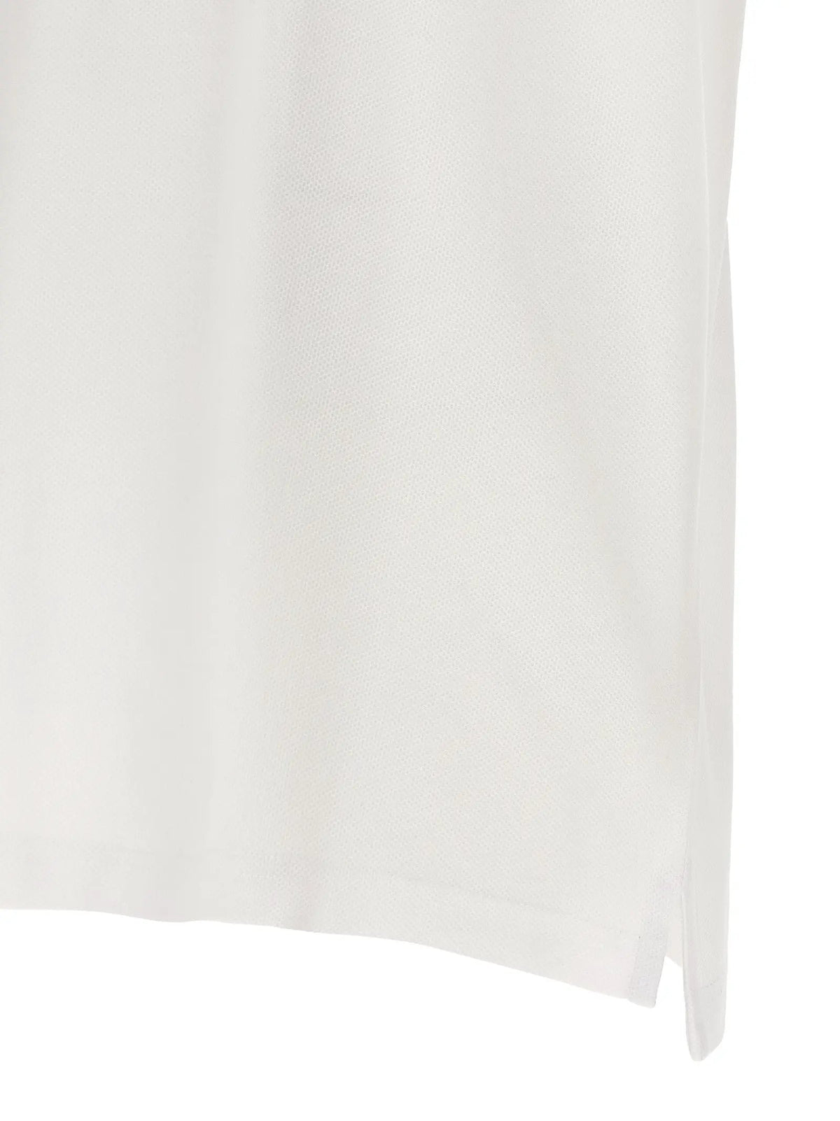 Burberry Burberry White Cotton Polo Shirt