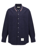 Chemisier bleu en coton Thom Browne