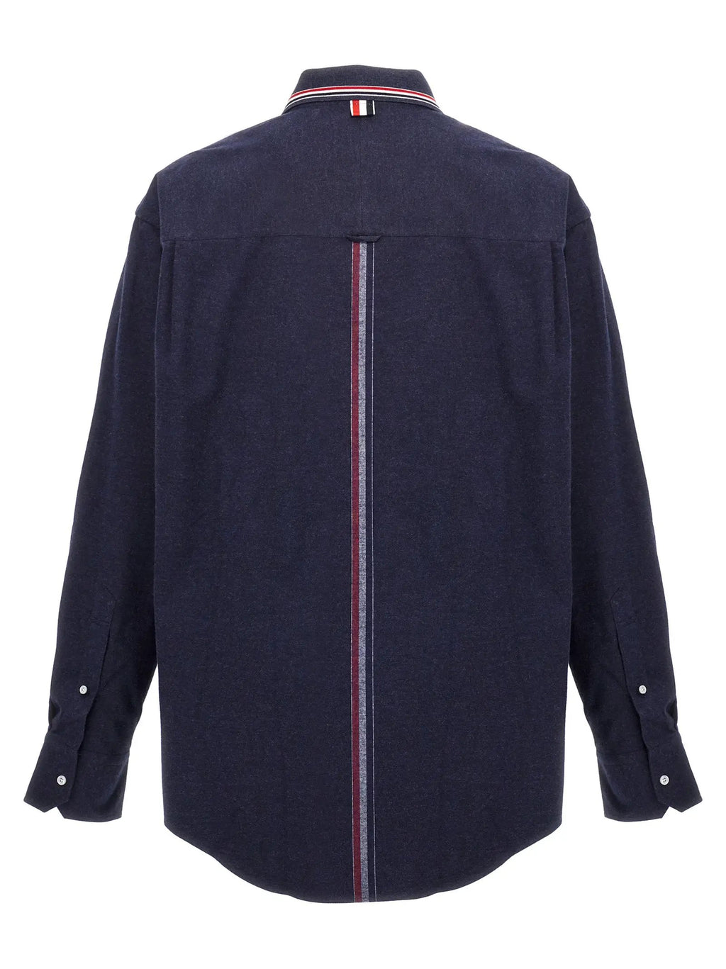 Chemisier bleu en coton Thom Browne