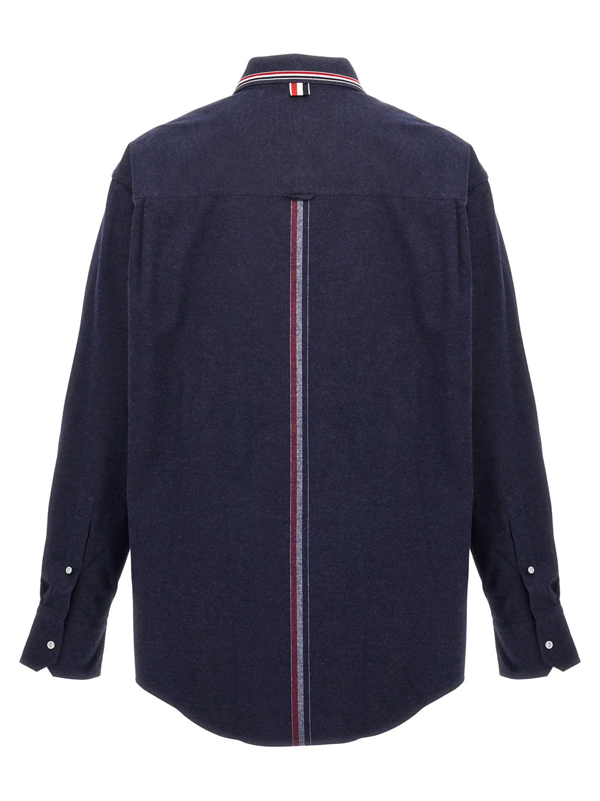 Chemisier bleu en coton Thom Browne
