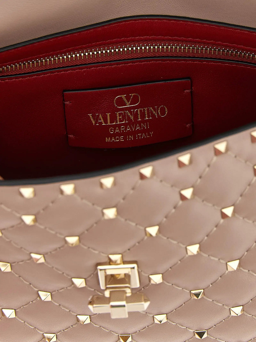 Valentino Garavani Multicolor Lamb Leather Shoulder Bag
