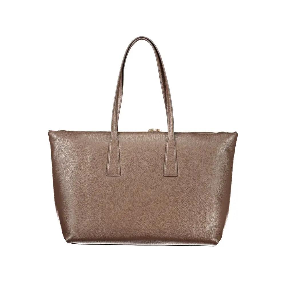 Furla Brown Leather Handbag