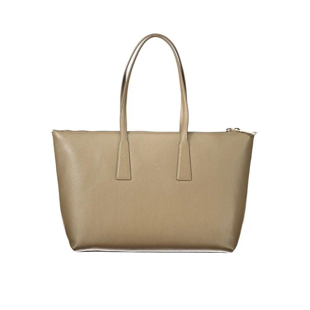 Sac à main en cuir vert Furla