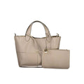 Furla Gray Leather Handbag