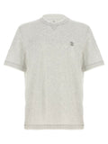Brunello Cucinelli Gray Cotton T-Shirt