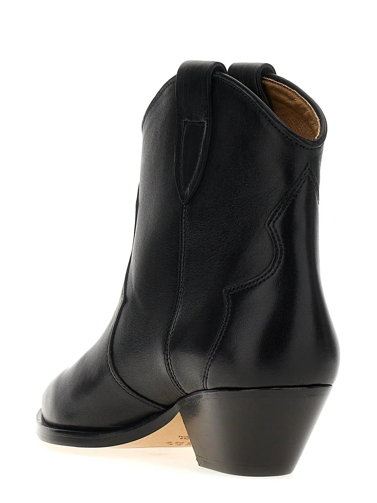 Isabel Marant Isabel Marant Black Calfskin Chelsea Boots