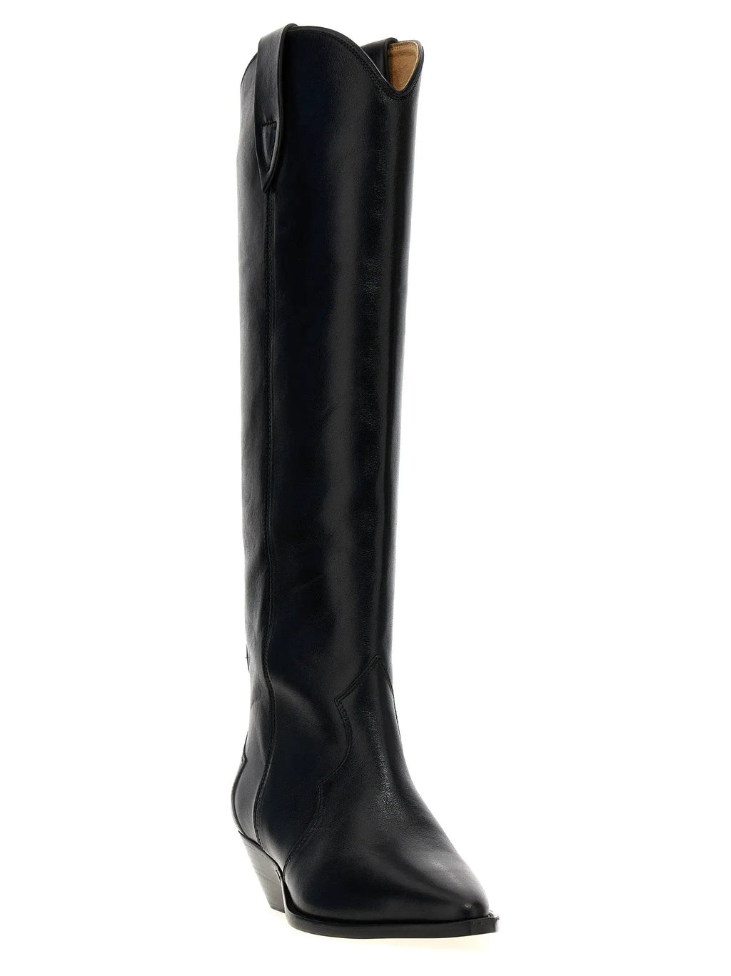 Isabel Marant Isabel Marant Black Calfskin Chelsea Boots