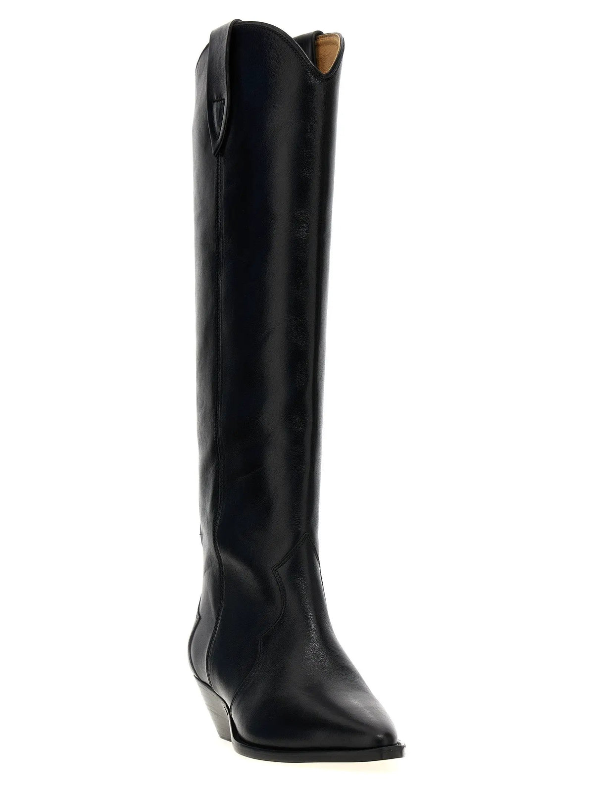 Isabel Marant Isabel Marant Black Calfskin Chelsea Boots
