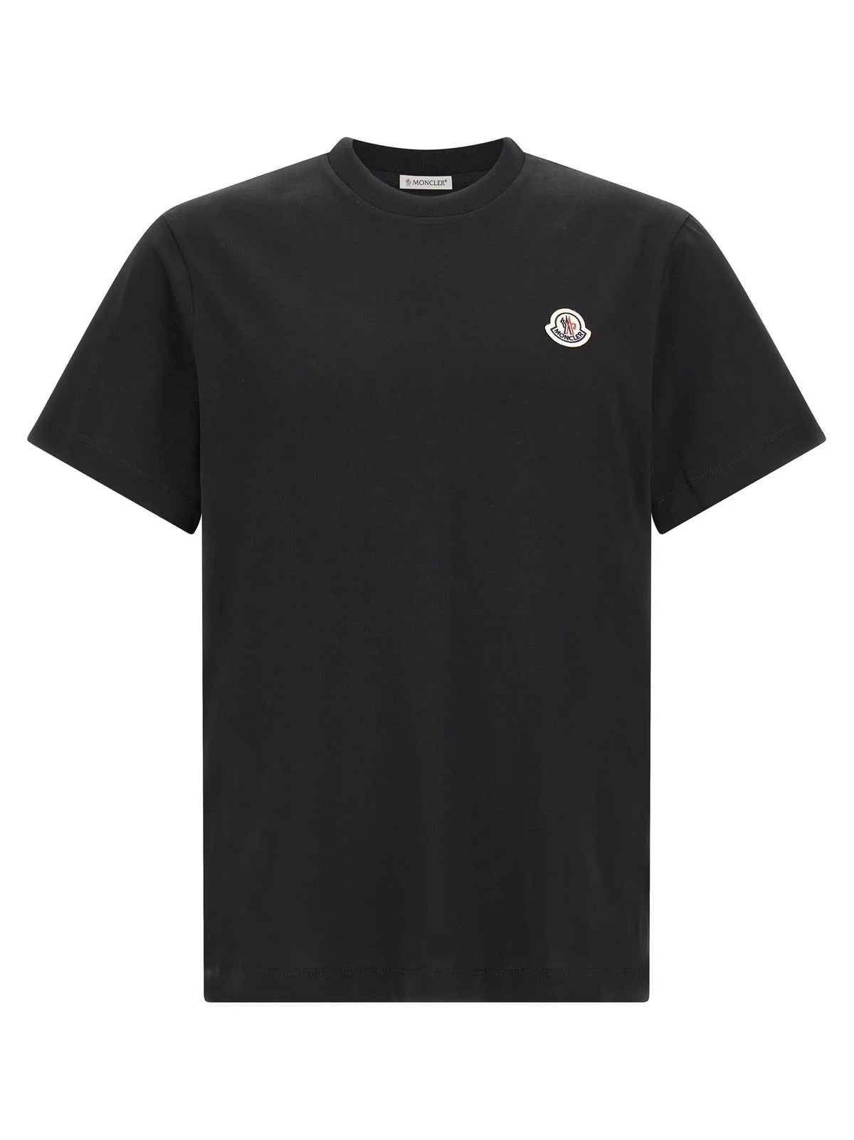 Moncler Black Cotton T-Shirt
