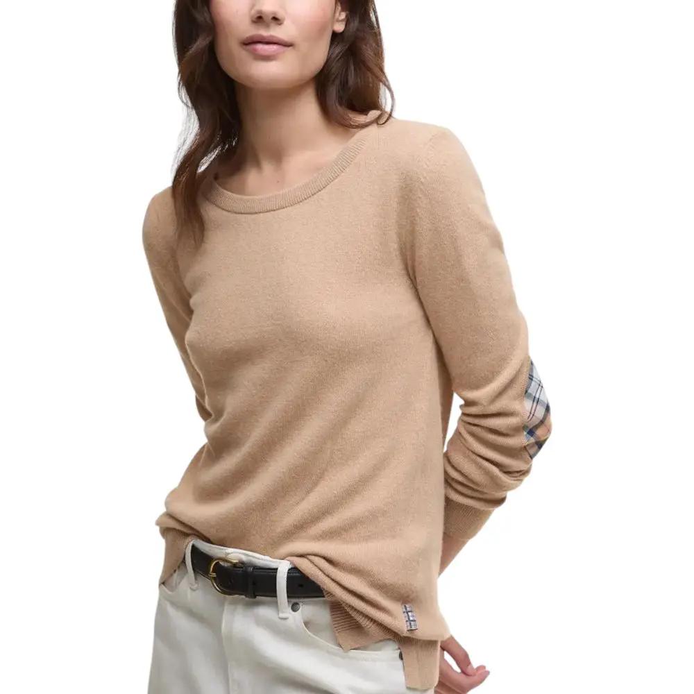Barbour Beige Wool Sweatshirt