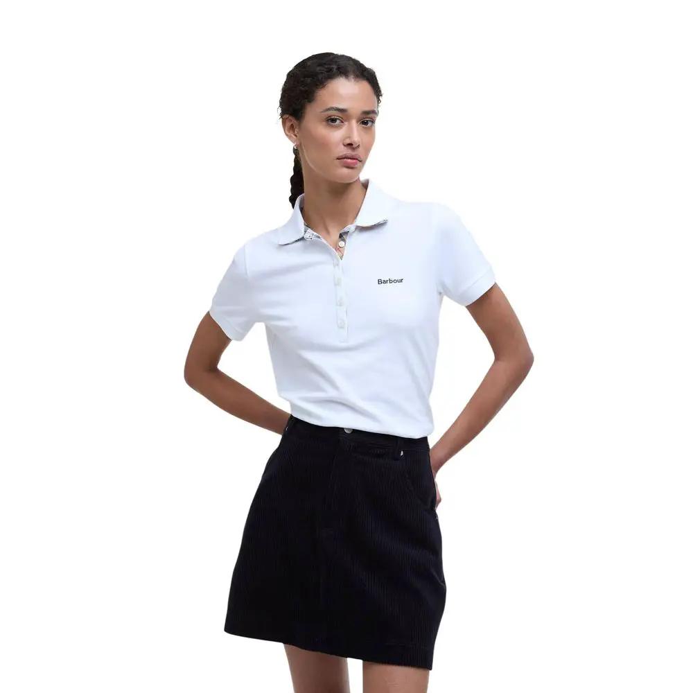 Barbour Barbour White Cotton T-Shirt
