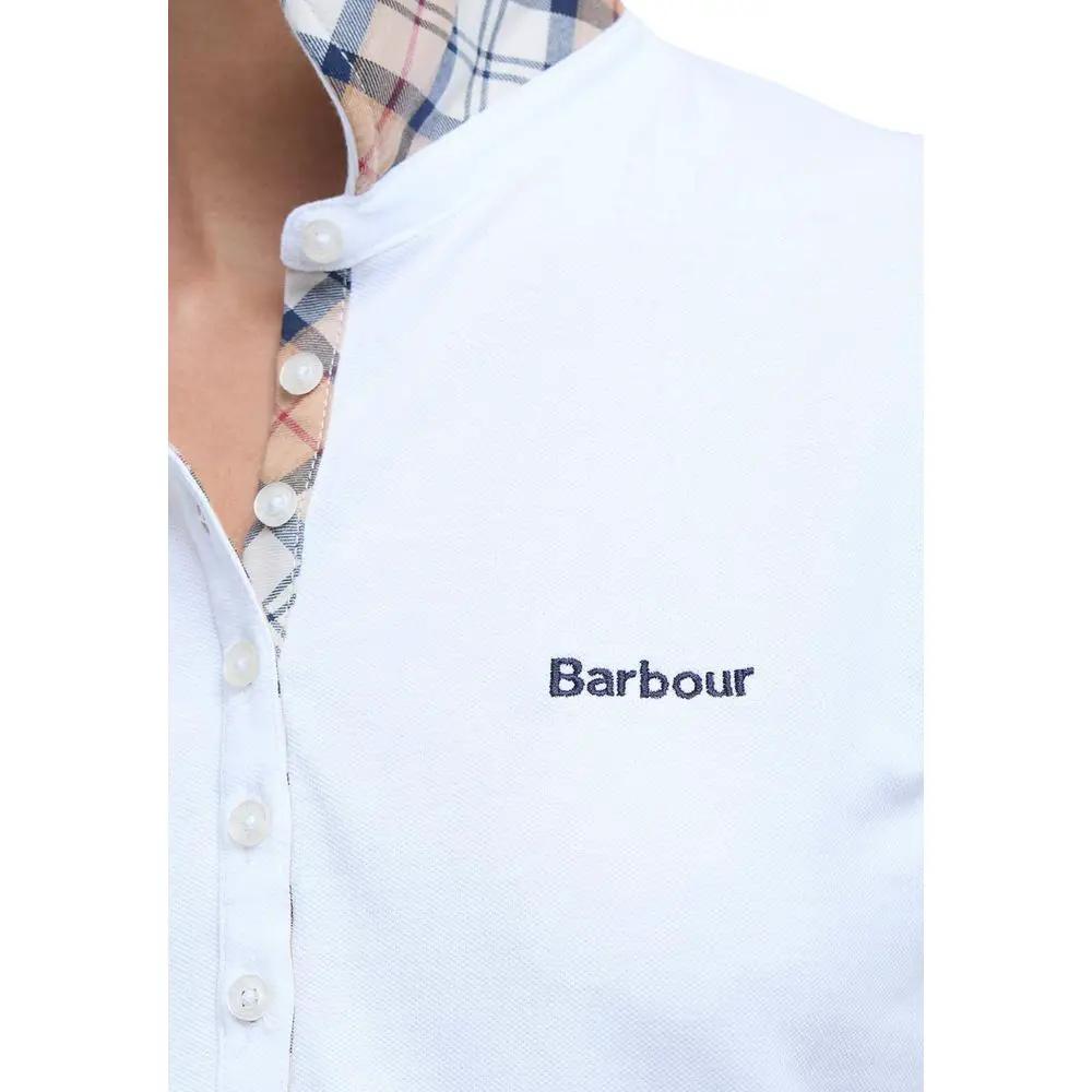Barbour White Cotton T-Shirt