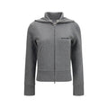 Sweat à capuche Balenciaga en coton gris