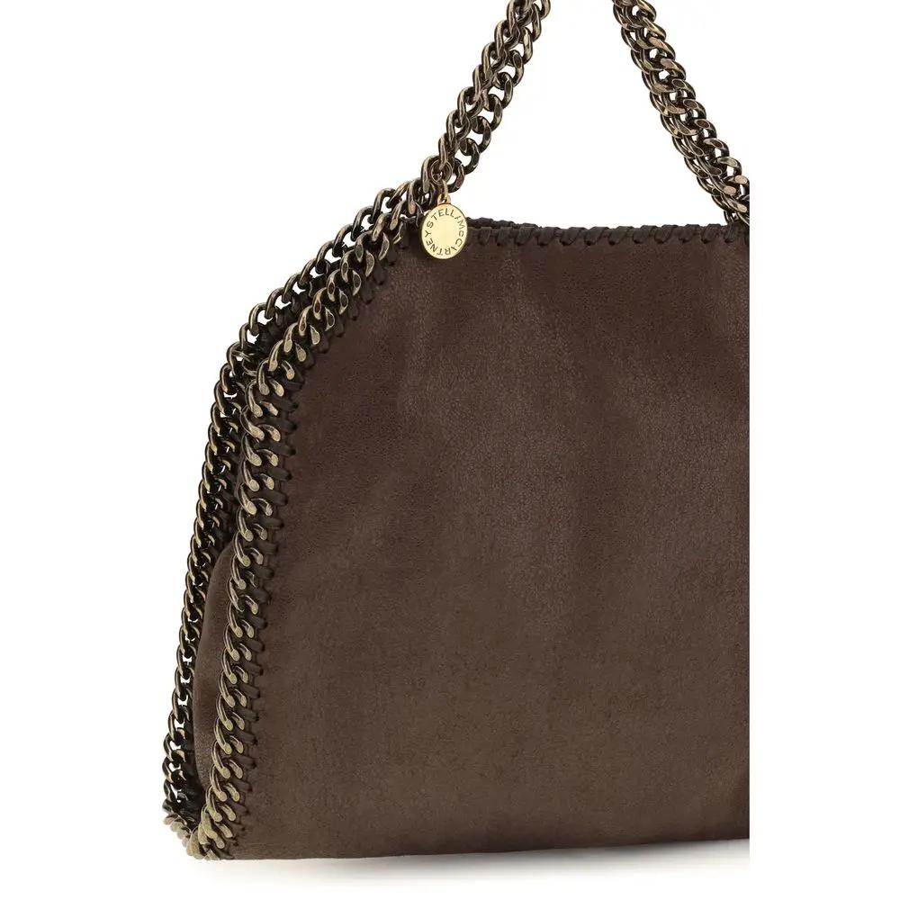 Stella McCartney Brown Polyamide Shoulder Bag
