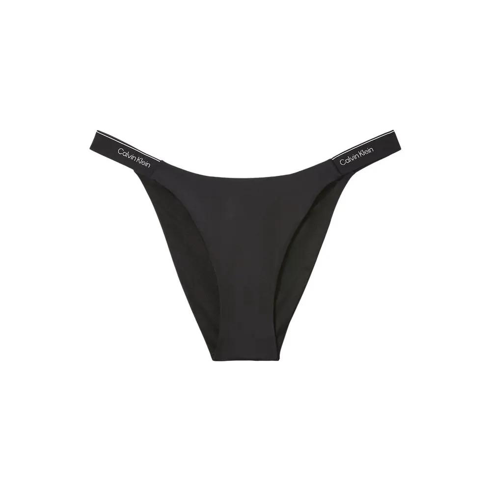Calvin Klein Jeans Black Recycled Polyester Bikini