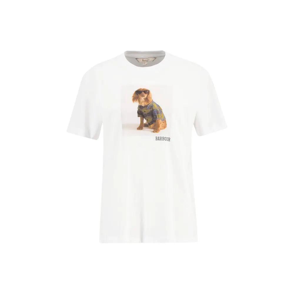 Barbour Barbour White Cotton T-Shirt