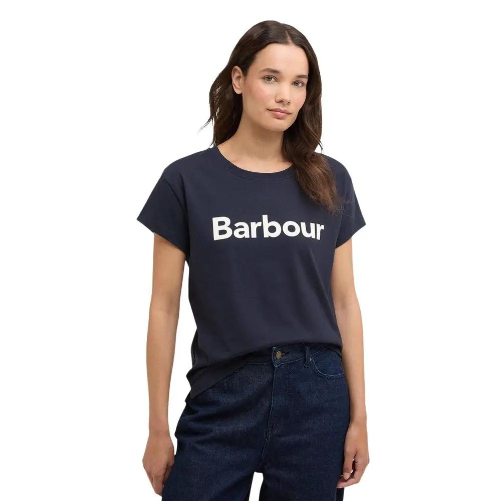 Barbour Barbour Blue Cotton T-Shirt