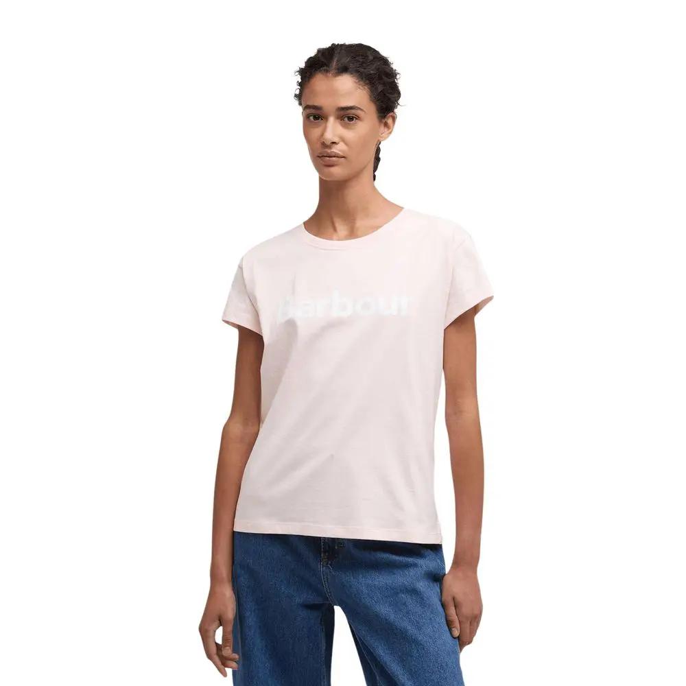 T-shirt en coton multicolore Barbour