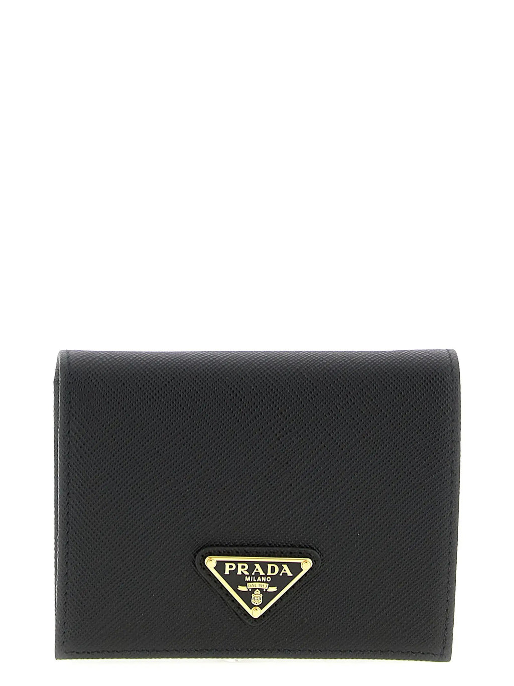 Prada Black Calfskin Cardholder