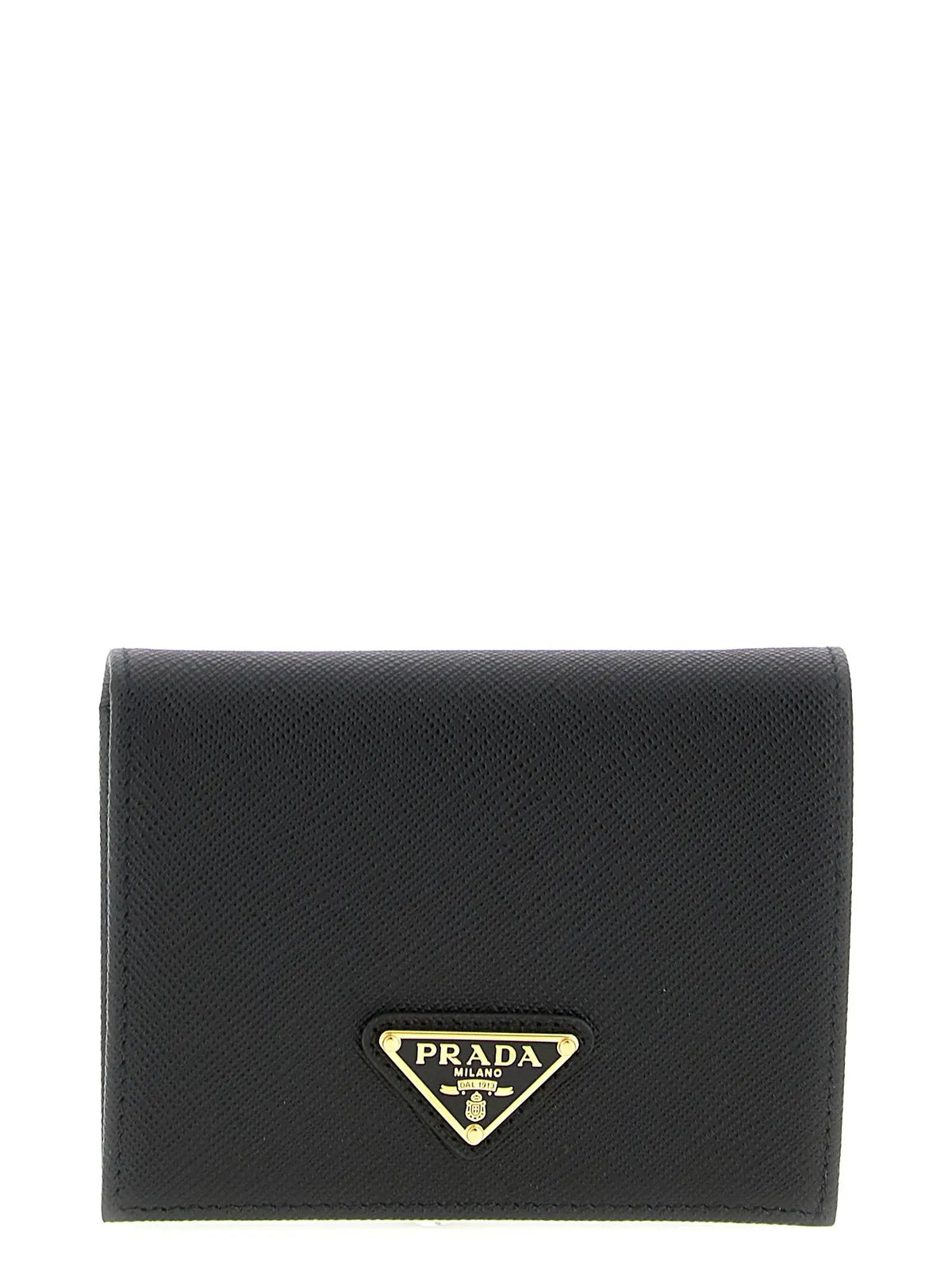 Prada Black Calfskin Cardholder