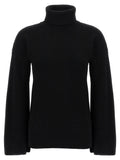 TOTEME Black Wool Cardigan