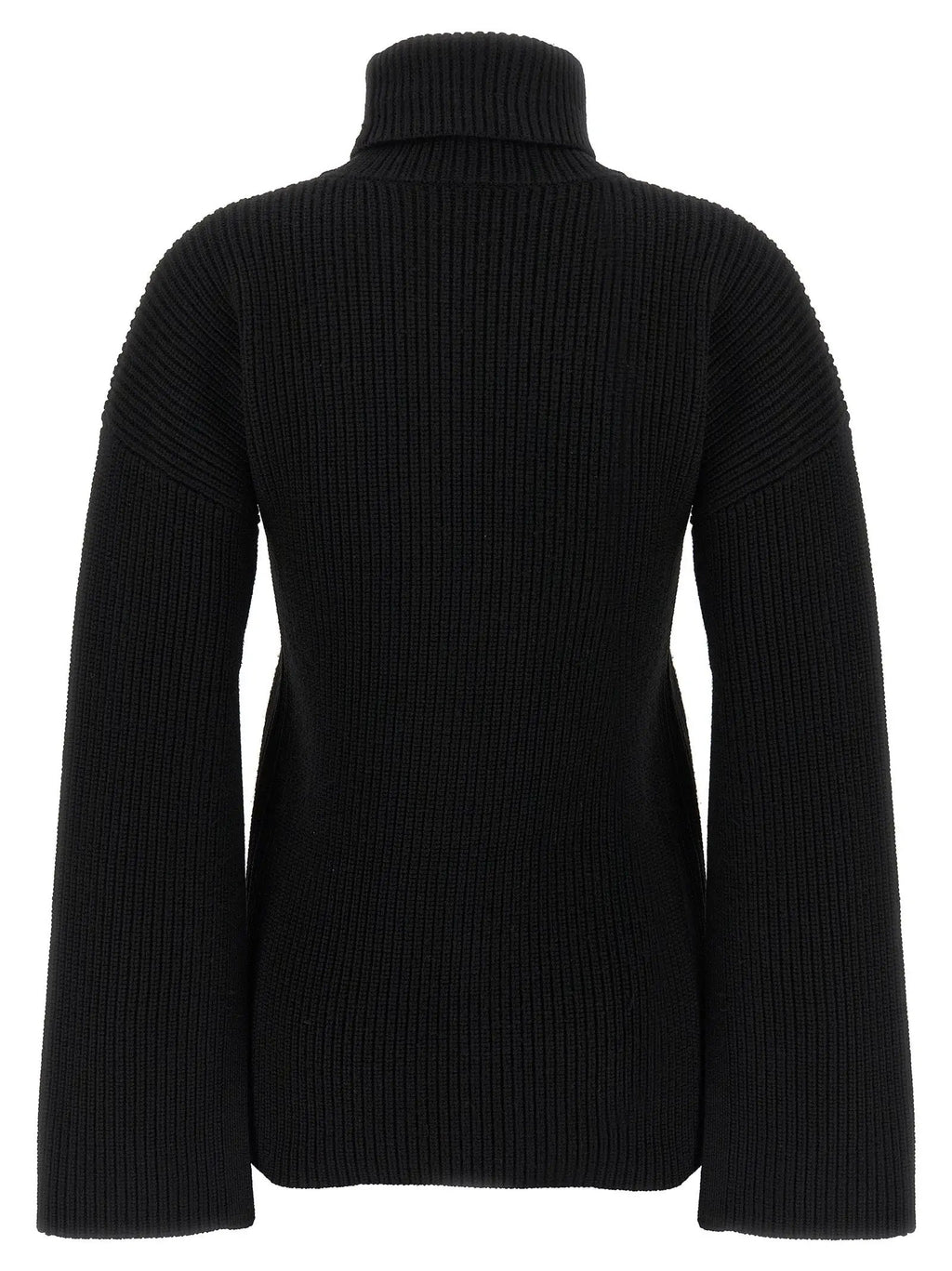 TOTEME Black Wool Cardigan