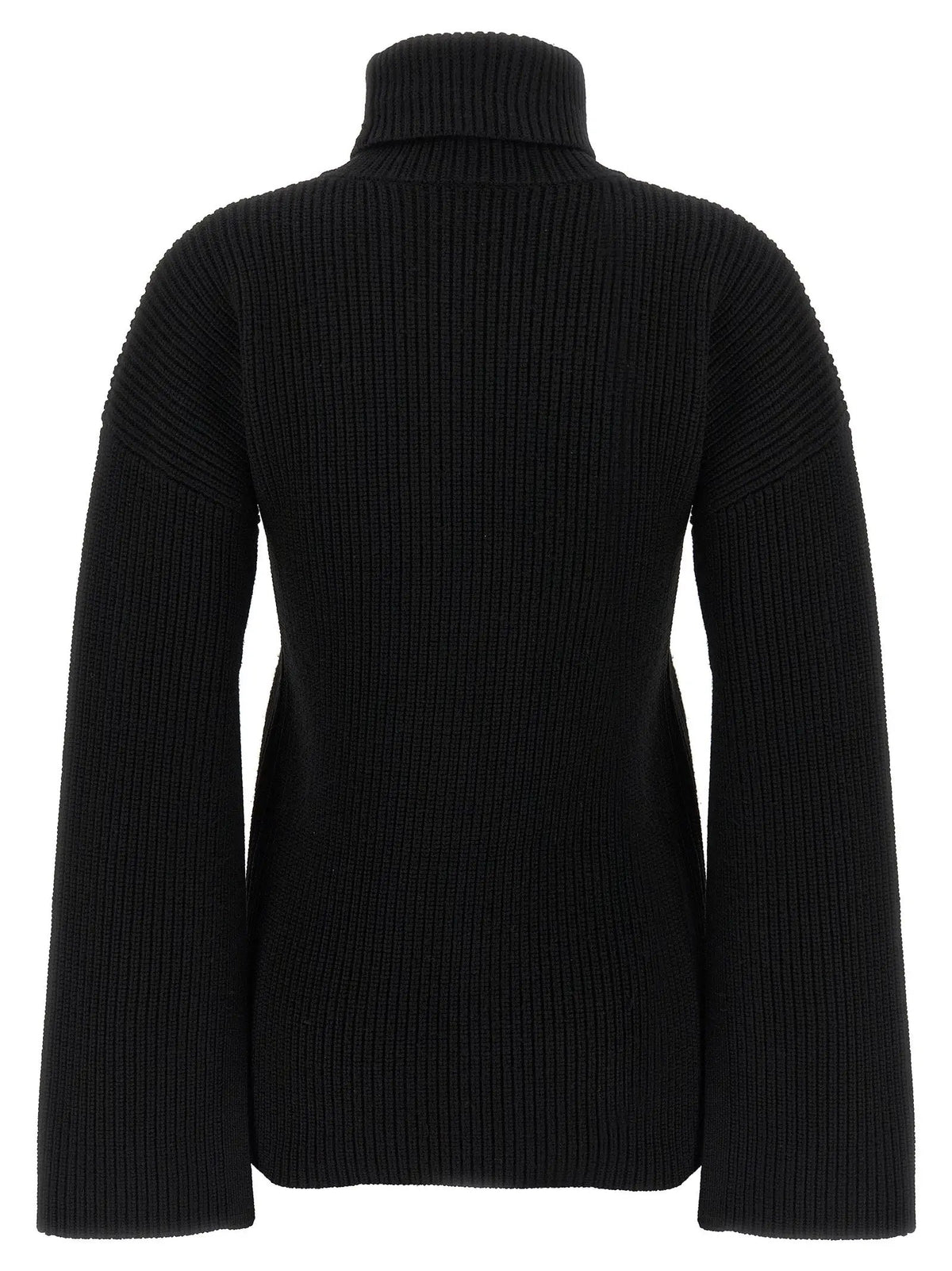 TOTEME Black Wool Cardigan