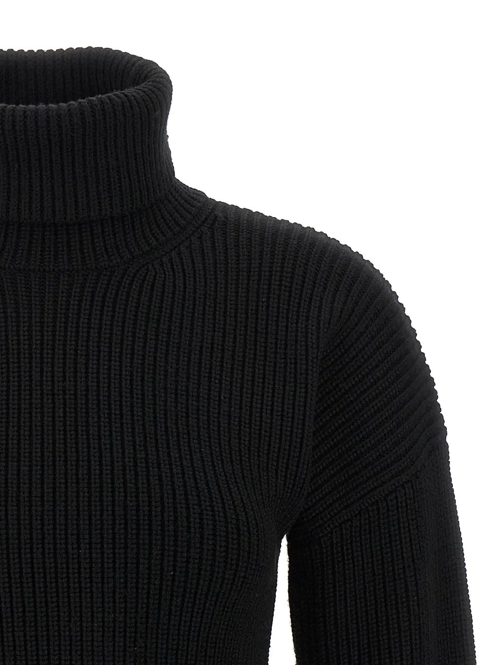 TOTEME Black Wool Cardigan