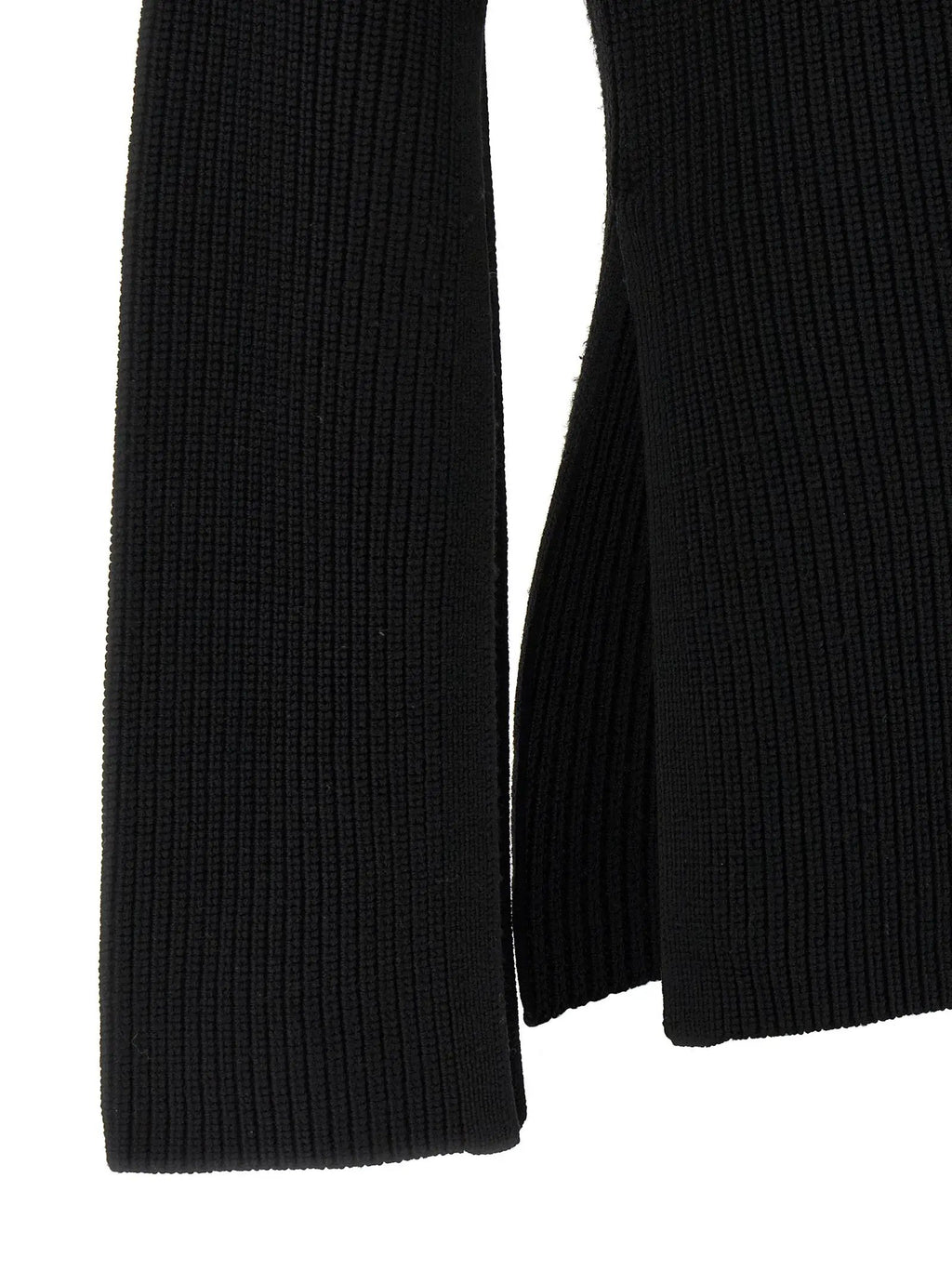 TOTEME Black Wool Cardigan