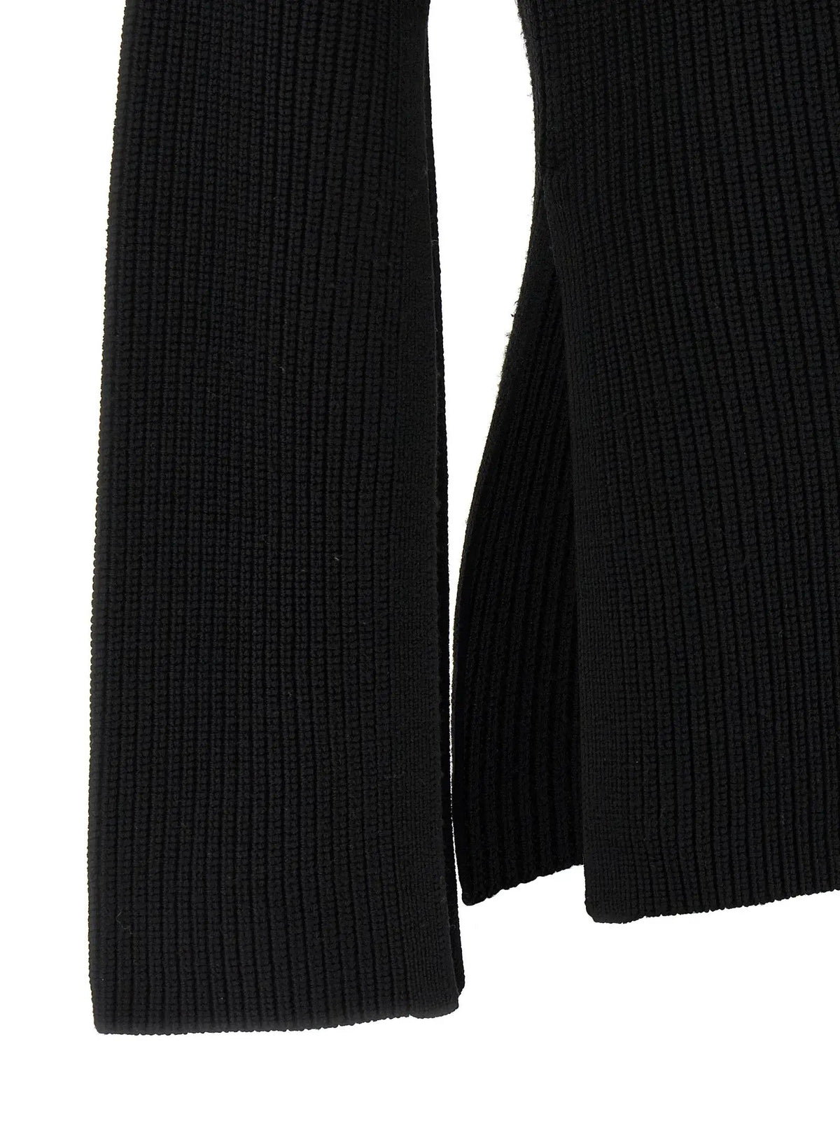 TOTEME Black Wool Cardigan