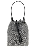 Prada Gray Viscose Handbag