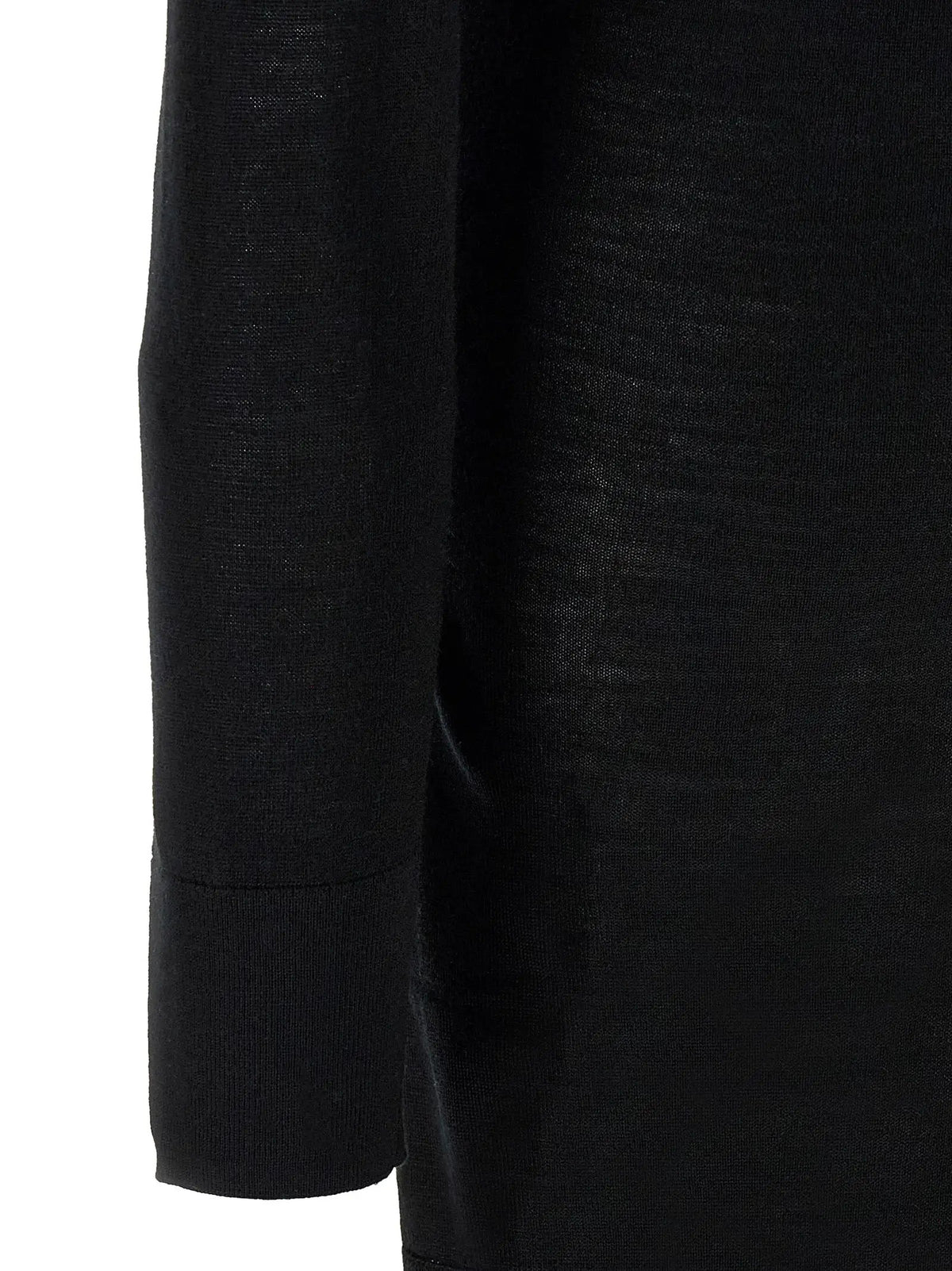 TOTEME Black Cashmere Cardigan