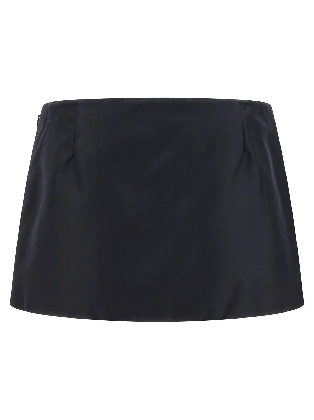Miu Miu Blue Recycled Polyamide Long Skirt