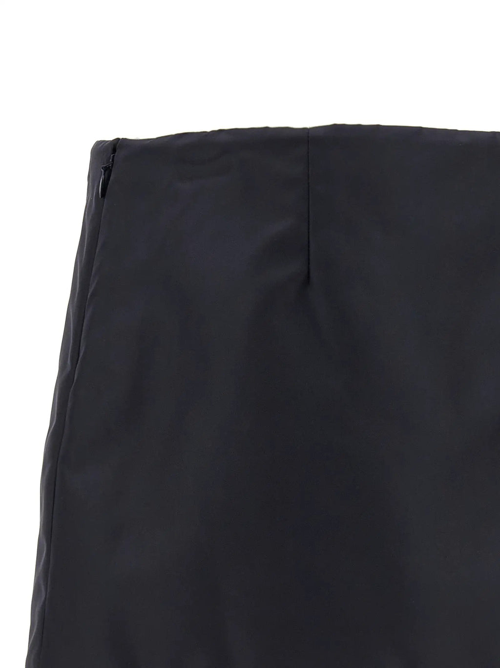 Miu Miu Blue Recycled Polyamide Long Skirt
