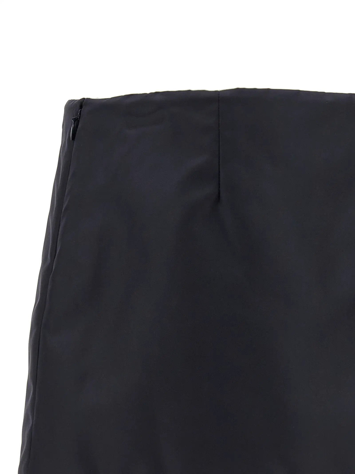 Miu Miu Blue Recycled Polyamide Long Skirt