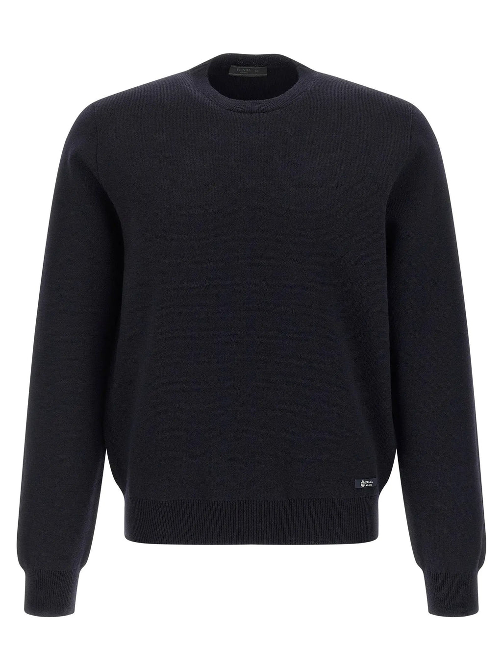 Prada Blue Virgin Wool Cardigan