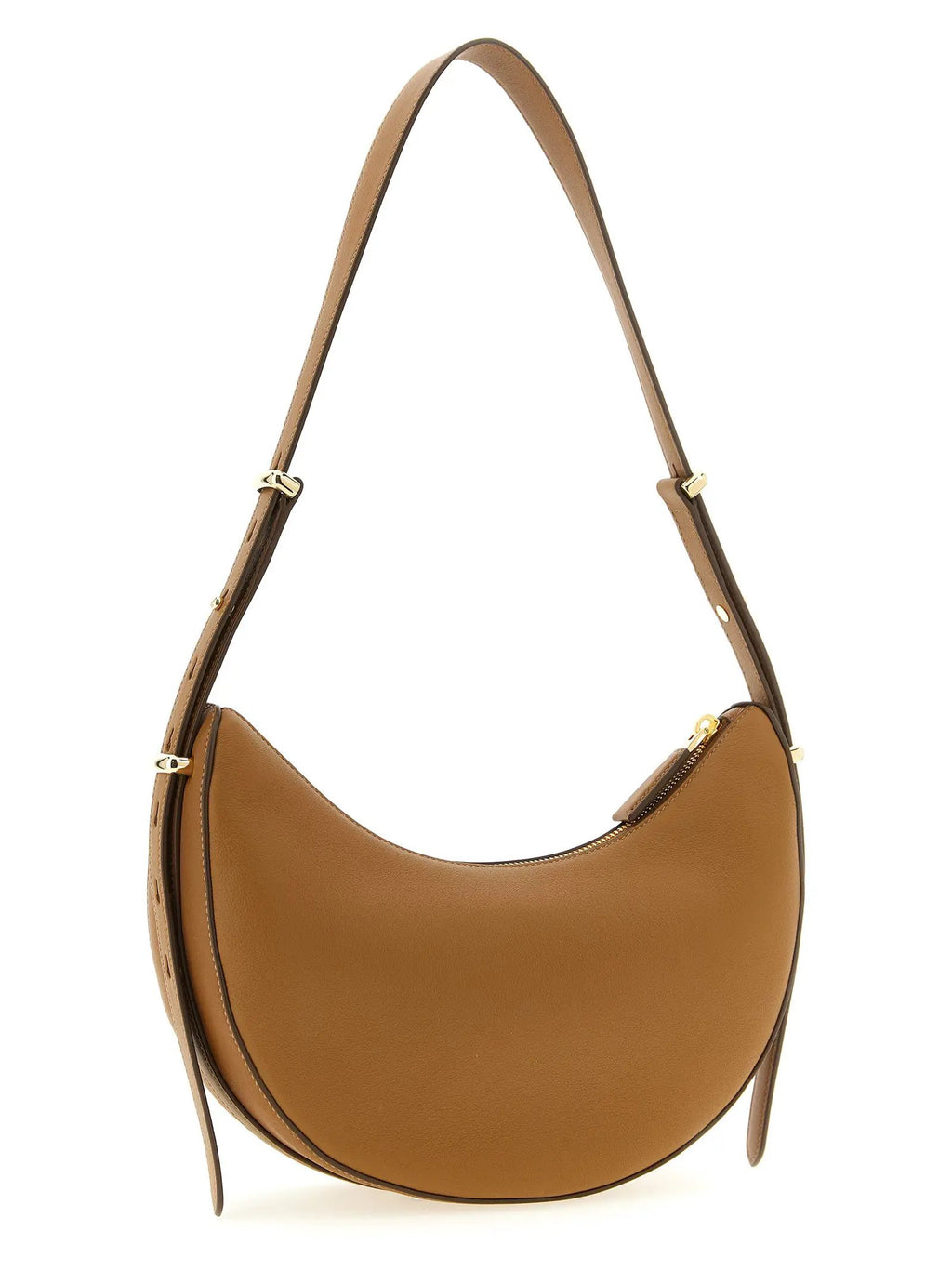 Prada Brown Calfskin Shoulder Bag
