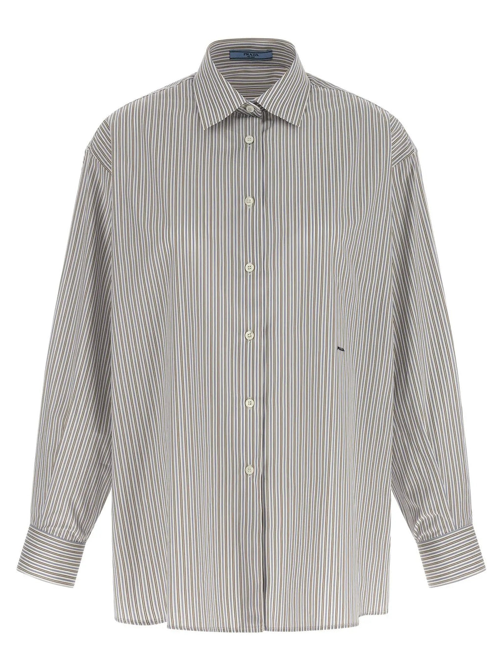 Prada Multicolor Cotton Blouse