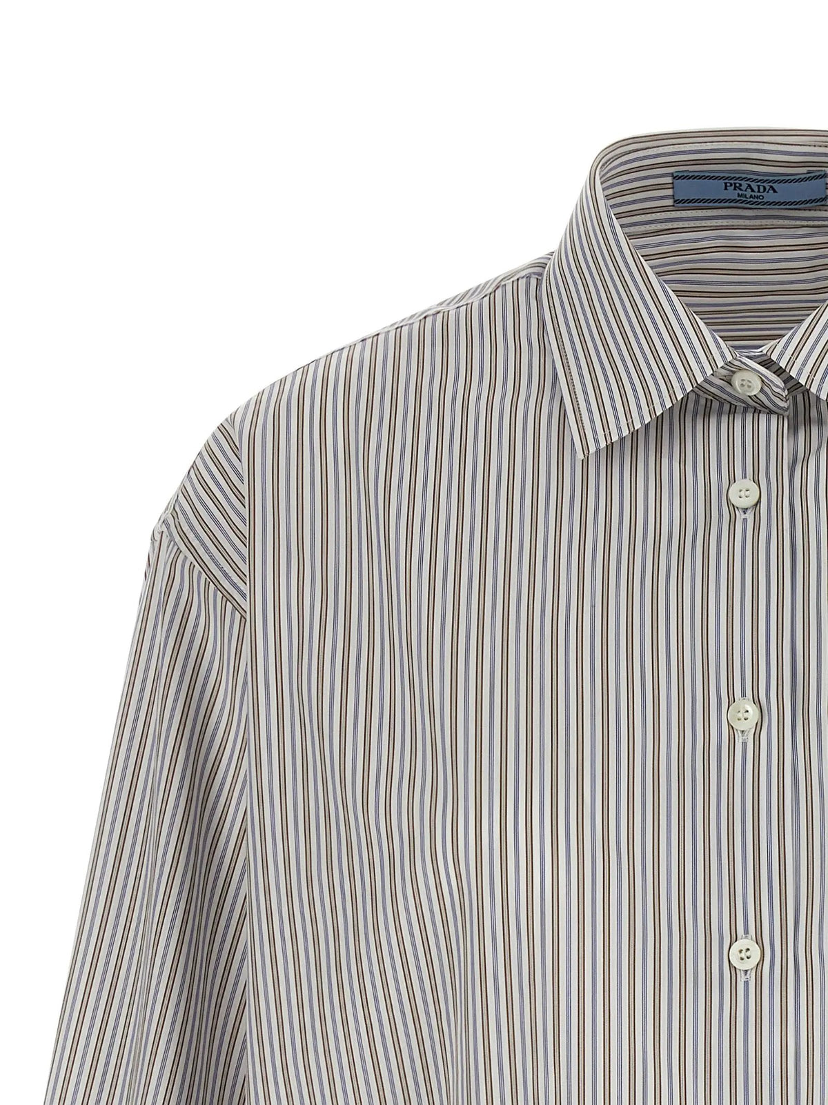 Prada Multicolor Cotton Blouse