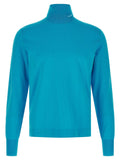 Prada Blue Cotton Cardigan
