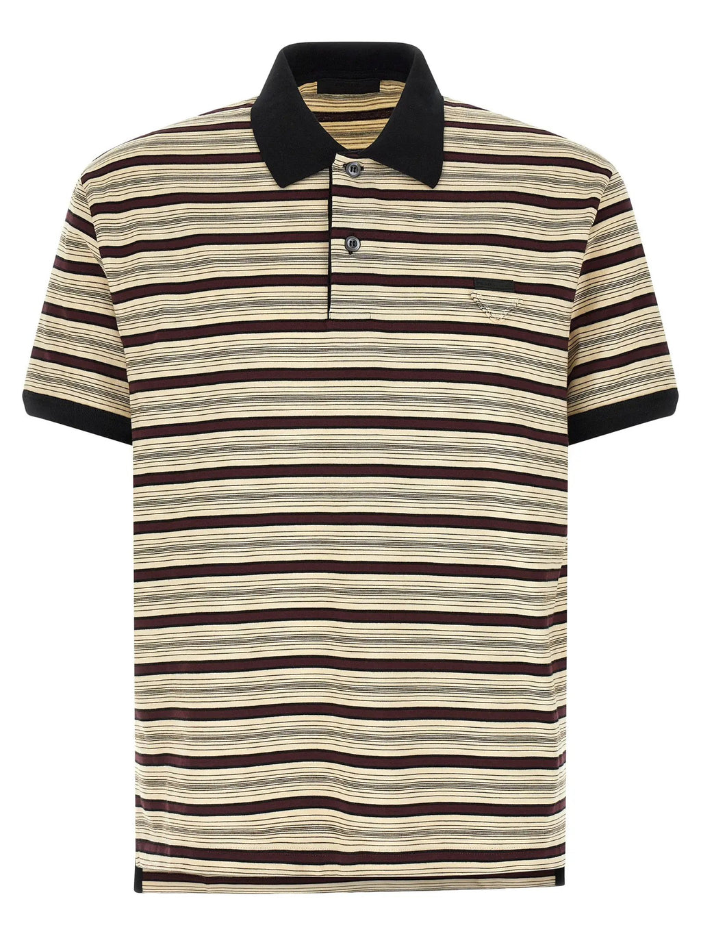Prada Multicolor Cotton Polo Shirt