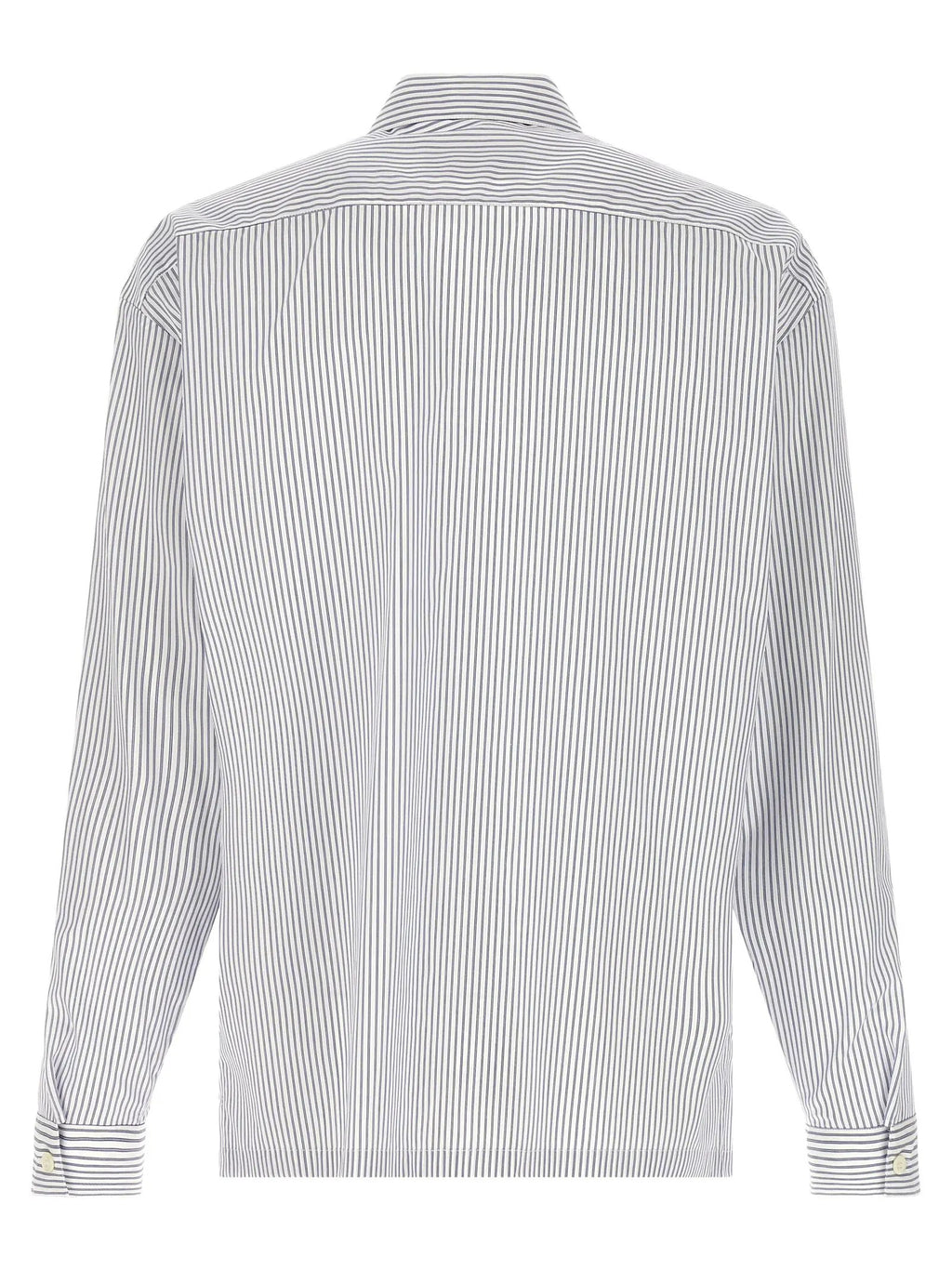 Prada Blue Cotton Blouse
