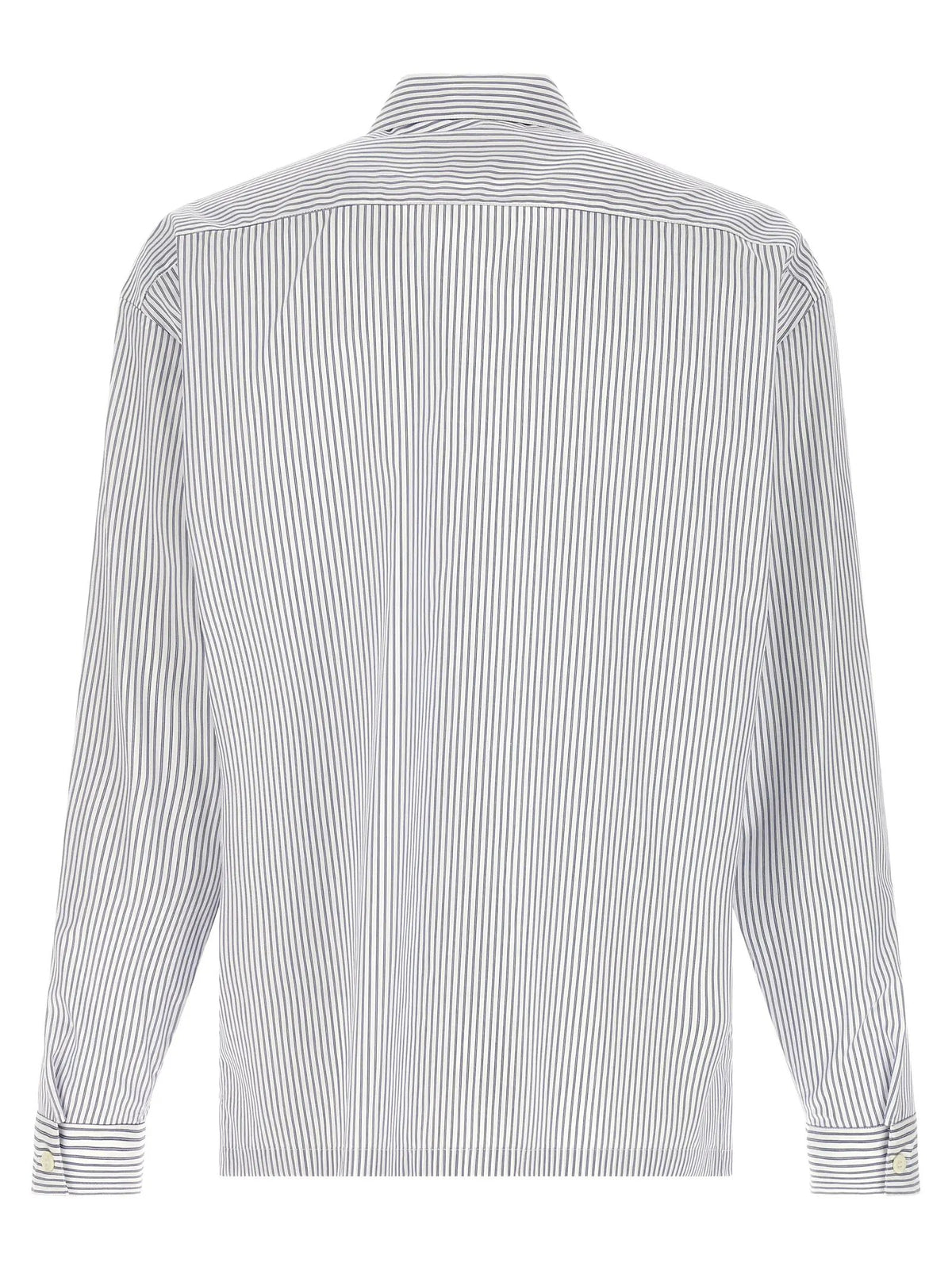 Prada Blue Cotton Blouse